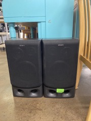 Sony Bookshelf Speaker Pair