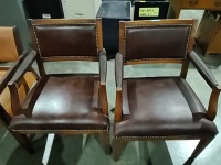 Brown Leather Chairs      2899