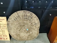 3 Round Twine Wall Decor      2887