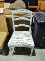 Blue Wooden Chair      2850