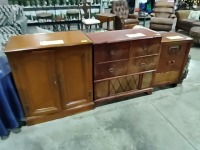 Old Radio Cabinets - As Is  (sold separately)               2683