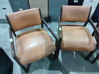 Tan Leather Chairs          2900