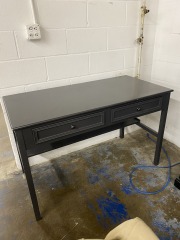 Sturdy Charcoal Desk