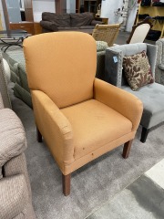 Loved Tangerine Arm Chair
