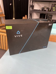 The HTC Vive Virtual Reality Headset