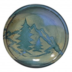 Doe Ridge Pottery 10\u201d Plate