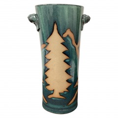 Doe Ridge Pottery Handle Vase