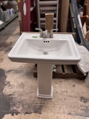 Allen and Roth Pedestal Sink