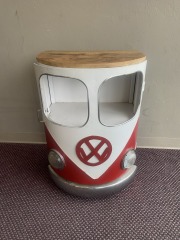 Homeroots Peace Out VW Nightstands Set of  2