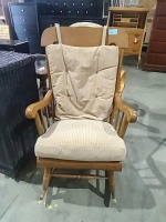 Wood Rocking Chair w\/Pad         2909