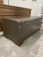 Scrappy Storage Ottoman