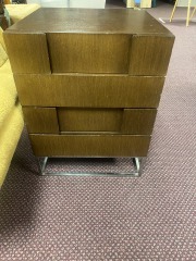MCM Stacato Wood Nightstand