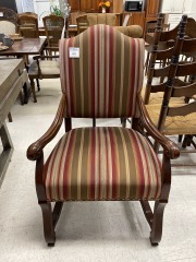 Striped Dining Chair
