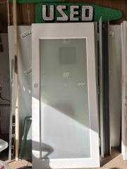 Single Lite Solid Wood Door  35 1\/2\