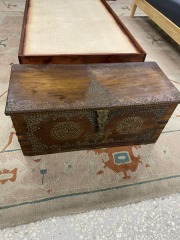 Antique Studded Zanzibar Chest