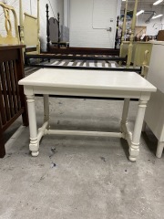 Quite Sturdy Lil White Bench