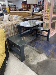 Cute Handmade Wood Two-Seater Table