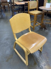 Holsag Canada Curved Wood Chair