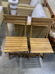 Teak Folding Chair