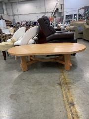 Oval Round Coffee Table