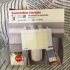 SwitchBot Curtain 3 Smart Curtain Opener *UNTESTED SOLD AS IS*