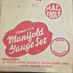 Manifold Gauge Set *UNTESTED SOLD AS IS*