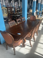 Dining Table with 8 Chairs