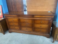 12 Drawer Wide Dresser