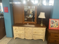 Ethan Allen Dresser with Mirror