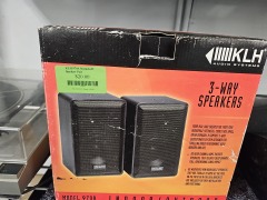 KLH 970A Bookshelf Speaker Pair