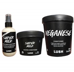 3093 R8 | LUSH Veganese & Supermilk Conditioner Bundle
