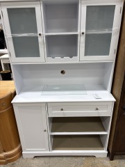 White Laminate Kitchen Pantry