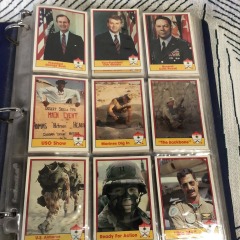 1991 Pacific Operation Desert Shield Trading Cards Set approx. 110 Cards