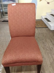 Cloth Rust Dinning Chair