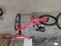 PINK 1 SPEED SPECIALIZED HOTROCK BIKE