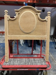 Rustic Fancy Farmhouse Twin Headboard