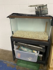 30 Gal. Aquarium with Stand & Accessaries