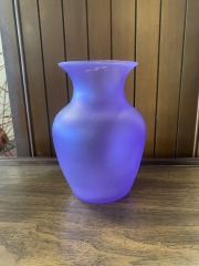 Purple Glass Vase