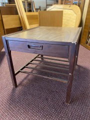 MCM End Table w Drawer