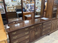 Ethan Allen Dresser & Mirror