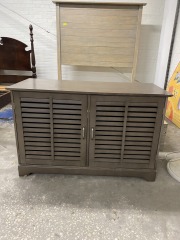 Greywash Entertainment Cabinet (AS IS)
