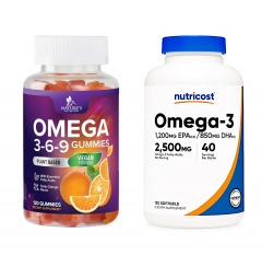 3156 M5 | NATURE'S NUTRITION + NUTRICOST Omega-3 Bundle