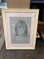 Original Drawing Spooky Girl