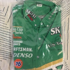 NIP Vintage Skoal Racing Pit Crew Shirt Simpson Team Issued Winston Cup L
