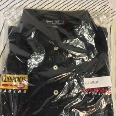 Vintage Evernham Motorsports NASCAR Crew Shirt Sport-Tek XL NIP Cheerios Y2K