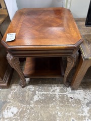 Dark CHerry rectangle End Table