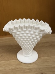 FENTON FAN VASE