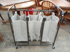 Triple Laundry Basket