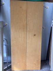 Wood Bi-Fold 35 3\/8 x 79