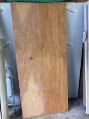 Wood Bi-Fold 35 3\/16 x 79